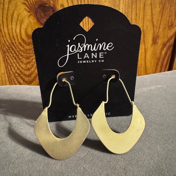 Jasmine Lane Statement Dangle Earrings - Picture 2 of 5